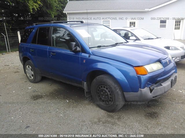 5GZCZ23D94S838758 - 2004 SATURN VUE BLUE photo 1