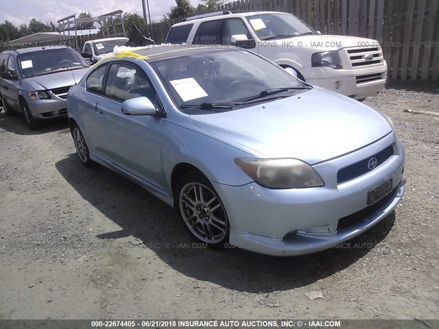 JTKDE177350005348 - 2005 TOYOTA SCION TC 蓝色 照片 1