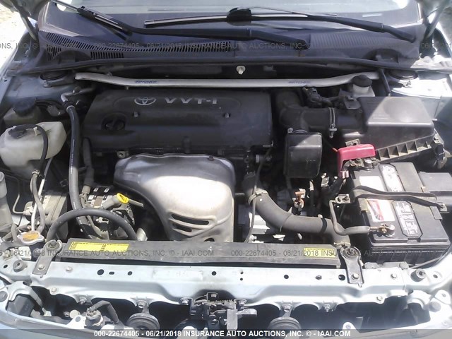 JTKDE177350005348 - 2005 TOYOTA SCION TC 蓝色 照片 10