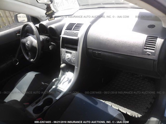 JTKDE177350005348 - 2005 TOYOTA SCION TC 蓝色 照片 5