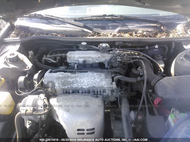 JT2BG22KXW0221119 - 1998 TOYOTA CAMRY CE/LE/XLE GRAY photo 10