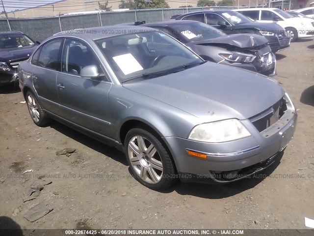 WVWRU63B95P020497 - 2005 VOLKSWAGEN PASSAT GLX 绿色 照片 1
