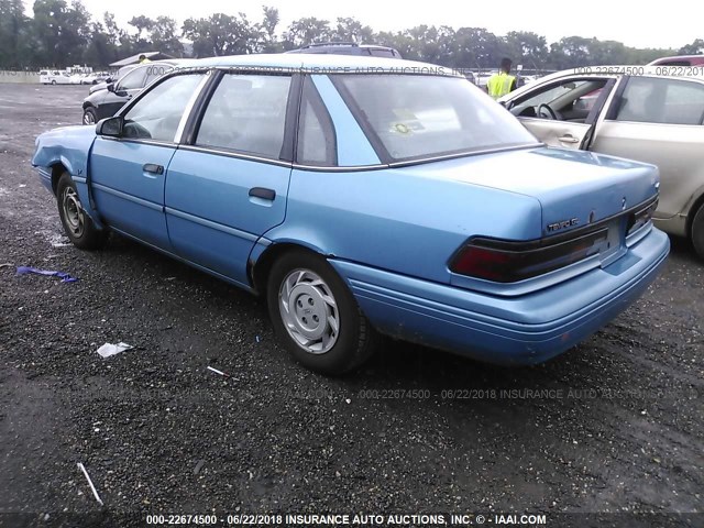 2FAPP36U9RB111718 - 1994 FORD TEMPO GL BLUE photo 3