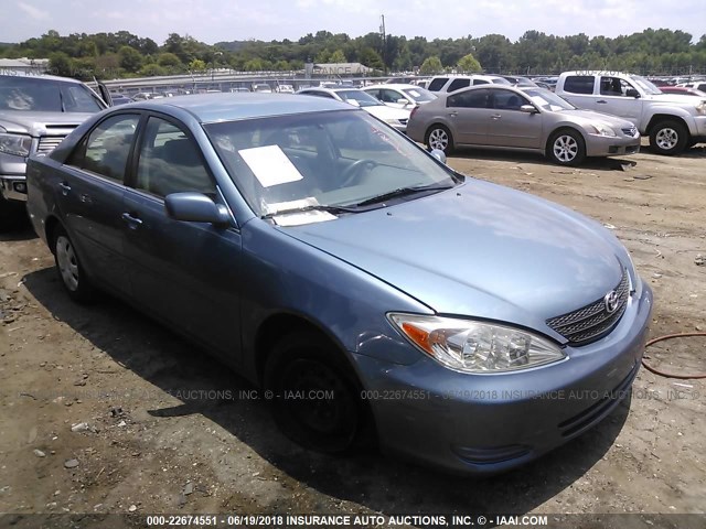 4T1BE32K24U934438 - 2004 TOYOTA CAMRY LE/XLE/SE 蓝色 照片 1