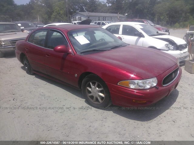 1G4HR54K93U180833 - 2003 BUICK LESABRE LIMITED RED photo 1