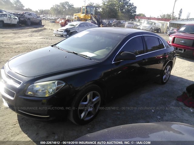 1G1ZG57B59F221488 - 2009 CHEVROLET MALIBU LS 黑色 照片 2