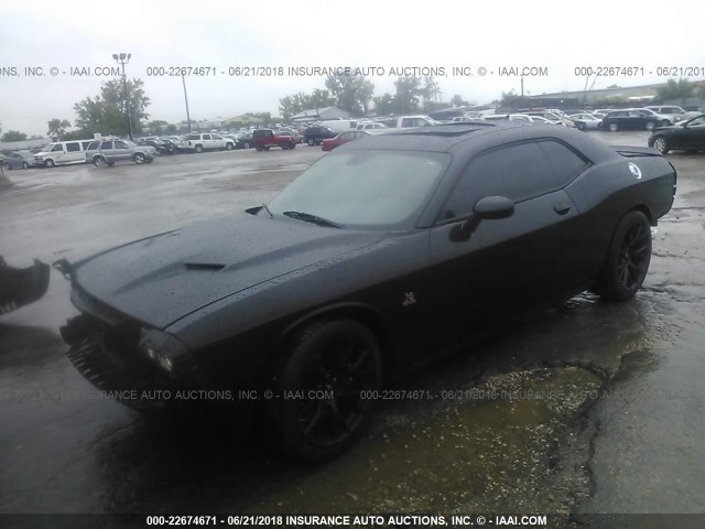 2C3CDZFJ3HH588882 - 2017 DODGE CHALLENGER R/T 392 BLACK photo 2