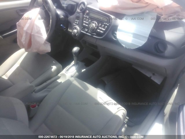 JHMZE2H72AS006201 - 2010 HONDA INSIGHT EX WHITE photo 5