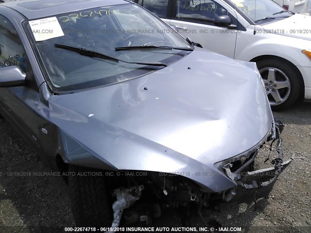 JM1BK343951319097 - 2005 MAZDA 3 HATCHBACK GRAY photo 1