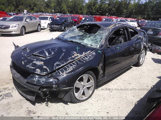 6G2VX12U15L464855 - 2005 PONTIAC GTO BLACK photo 2