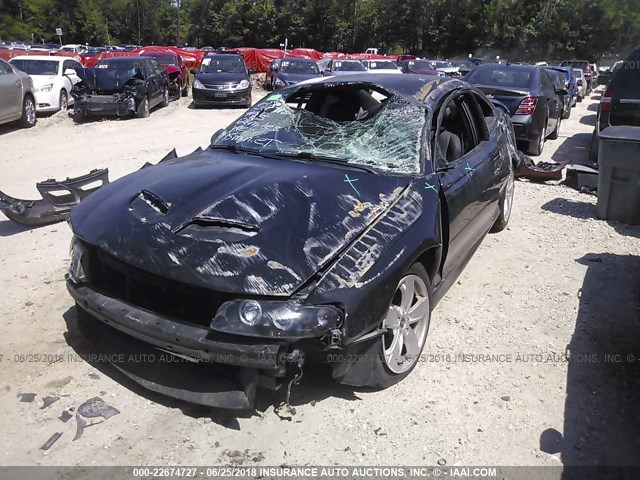 6G2VX12U15L464855 - 2005 PONTIAC GTO BLACK photo 6