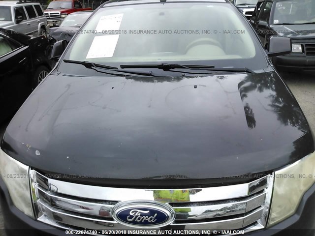 2FMDK39C07BB49460 - 2007 FORD EDGE SEL PLUS BLACK photo 6