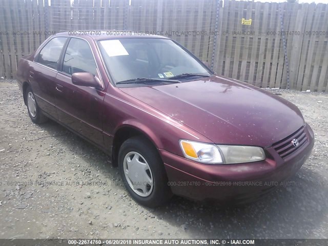 4T1BG22K8XU540385 - 1999 TOYOTA CAMRY CE/LE/XLE RED photo 1