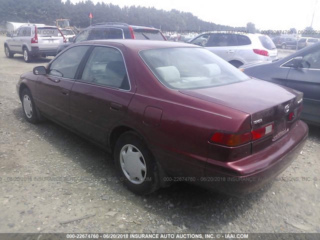 4T1BG22K8XU540385 - 1999 TOYOTA CAMRY CE/LE/XLE RED photo 3