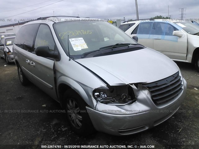 2A8GP54L77R284117 - 2007 CHRYSLER TOWN & COUNTRY TOURING SILVER photo 1