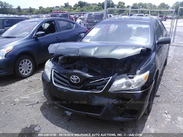 4T1BF3EK8AU528636 - 2010 TOYOTA CAMRY SE/LE/XLE მწვანე ფოტო 6