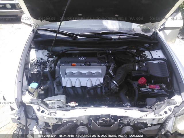 JH4CU2F69CC023299 - 2012 ACURA TSX TECH WHITE photo 10