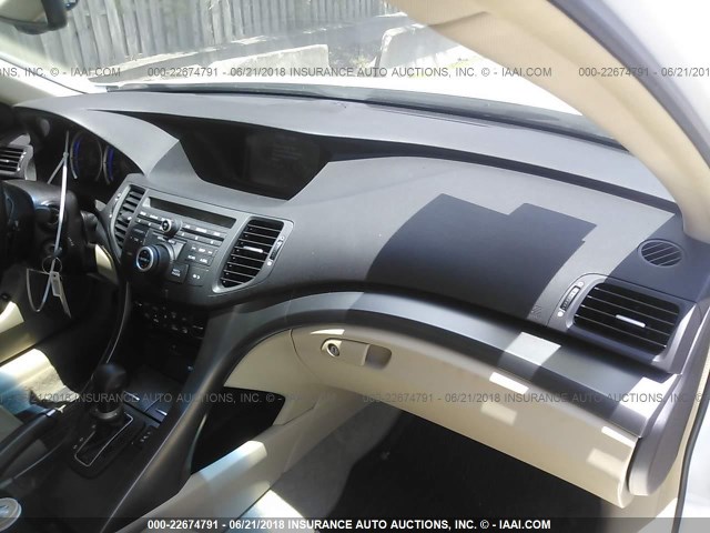 JH4CU2F69CC023299 - 2012 ACURA TSX TECH WHITE photo 5