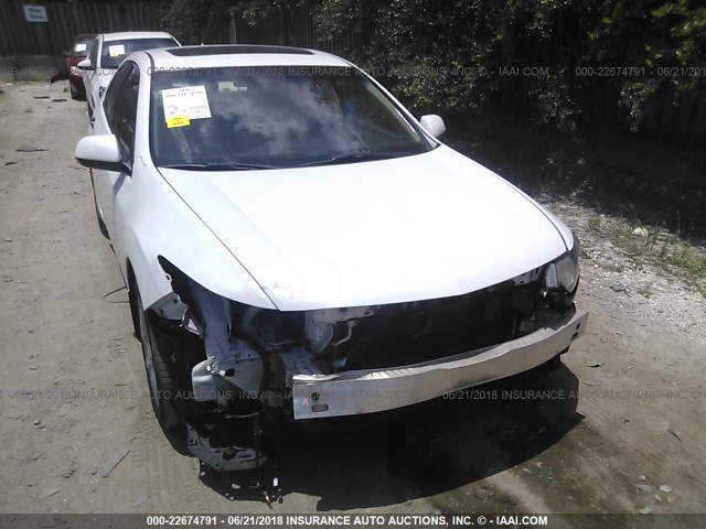 JH4CU2F69CC023299 - 2012 ACURA TSX TECH WHITE photo 6