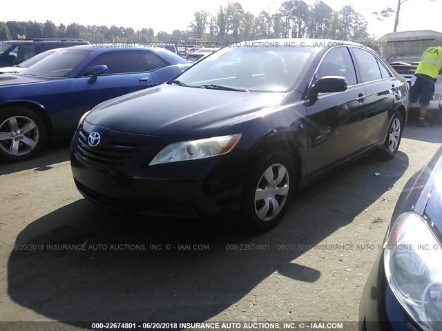 4T1BE46K97U710166 - 2007 TOYOTA CAMRY NEW GENERAT CE/LE/XLE/SE BLACK photo 2