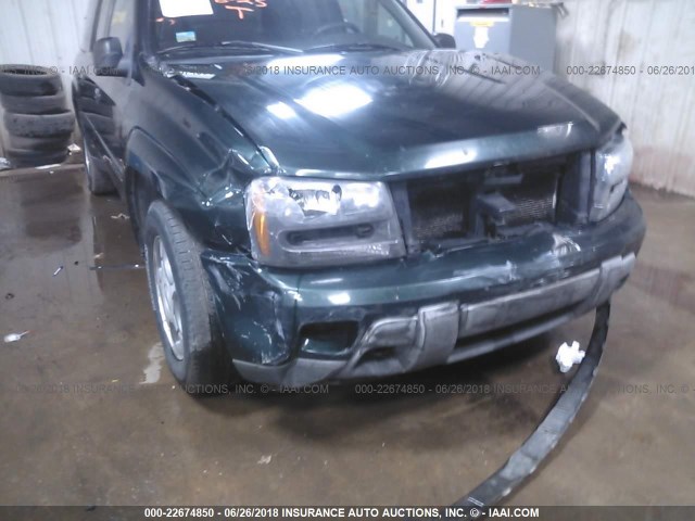 1GNET16S546107003 - 2004 CHEVROLET TRAILBLAZER EXT LS/EXT LT GREEN photo 6