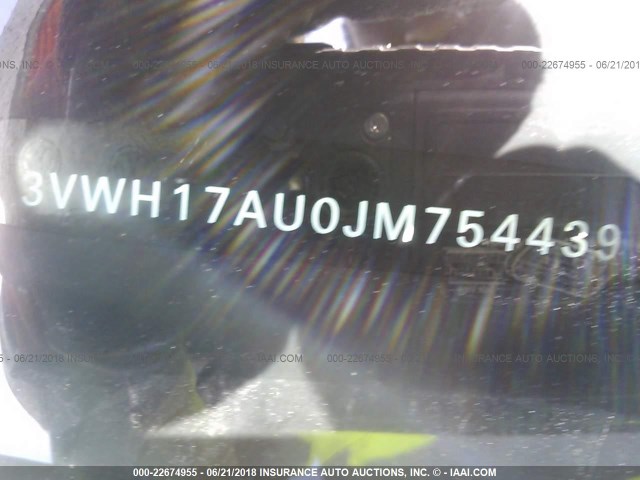 3VWH17AU0JM754439 - 2018 VOLKSWAGEN Golf Alltrack S/SE/SEL 灰色 照片 8