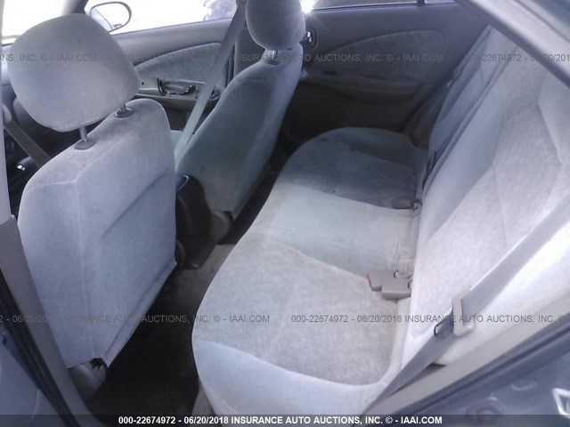 3N1CB51D9YL356793 - 2000 NISSAN SENTRA XE/GXE GRAY photo 8