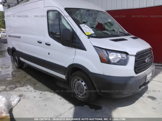 1FTYE2CM7HKA80332 - 2017 FORD TRANSIT T-150 WHITE photo 1