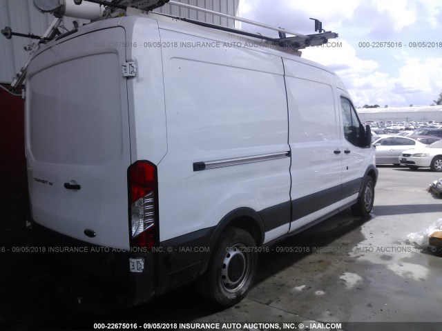 1FTYE2CM7HKA80332 - 2017 FORD TRANSIT T-150 WHITE photo 4