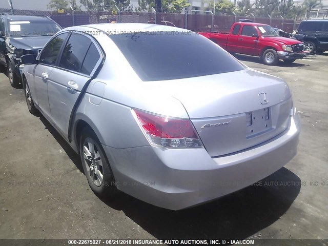 1HGCP2F48AA022503 - 2010 HONDA ACCORD LXP SILVER photo 3