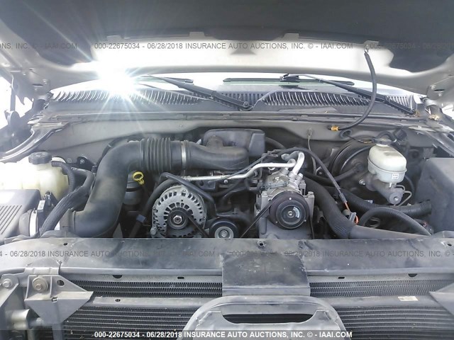 3GCEC14X37G229840 - 2007 CHEVROLET SILVERADO C1500 CLASSIC SILVER photo 10