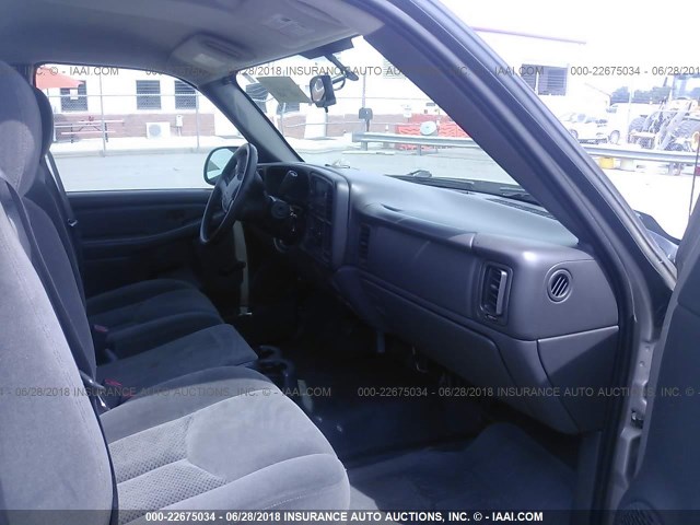 3GCEC14X37G229840 - 2007 CHEVROLET SILVERADO C1500 CLASSIC SILVER photo 5