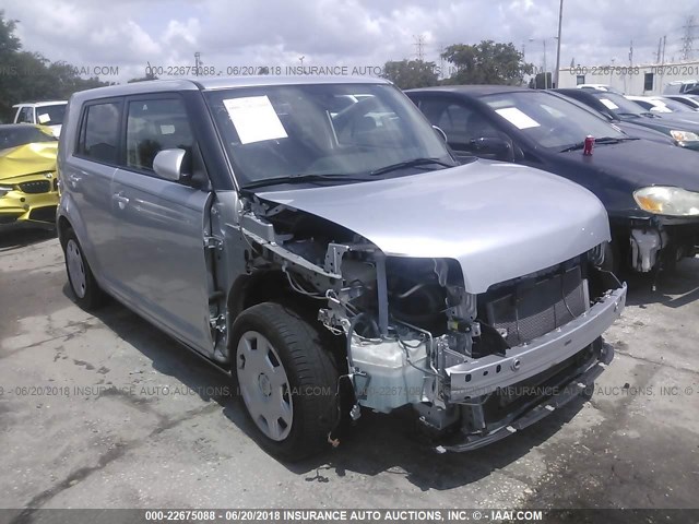 JTLKE50E481040398 - 2008 TOYOTA SCION XB Gümüş foto 1