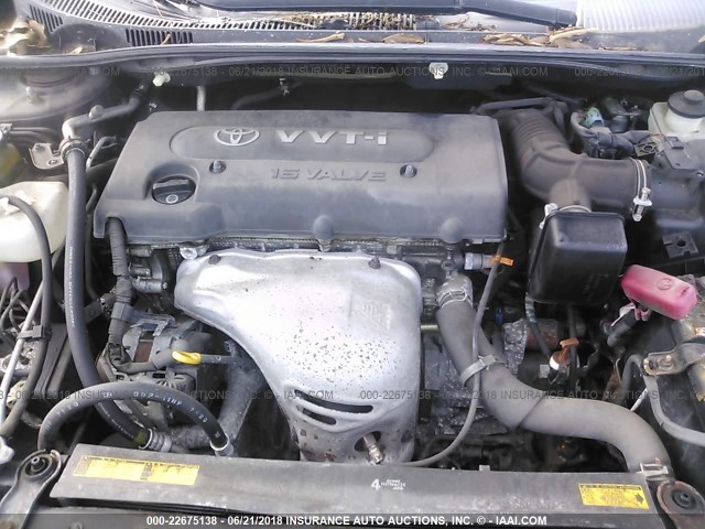 JTKDE167250017766 - 2005 TOYOTA SCION TC 黑色 照片 10