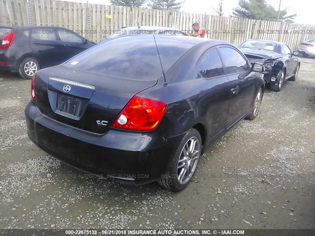 JTKDE167250017766 - 2005 TOYOTA SCION TC 黑色 照片 4