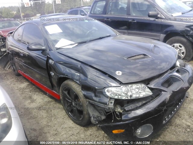 6G2VX12G74L200886 - 2004 PONTIAC GTO BLACK photo 1