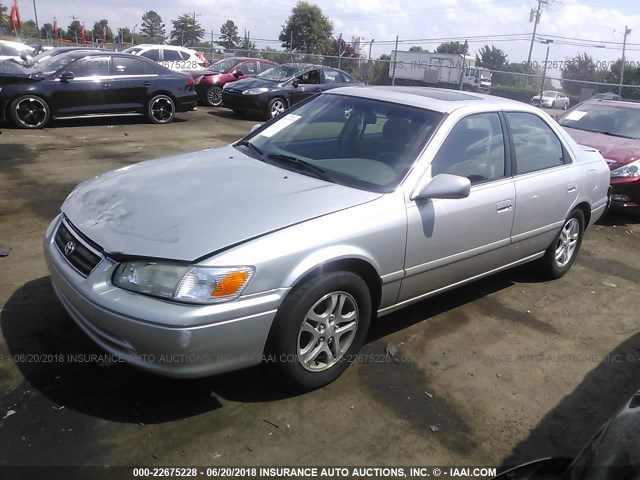 4T1BG22K31U804121 - 2001 TOYOTA CAMRY CE/LE/XLE 银色 照片 2