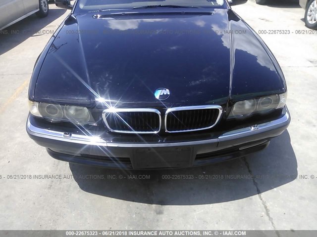 WBAGH83491DP19890 - 2001 BMW 740 IL BLACK photo 6