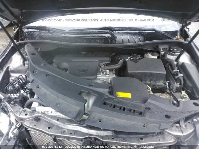 4T1BF1FKXFU002308 - 2015 TOYOTA CAMRY LE/XLE/SE/XSE GRAY photo 10