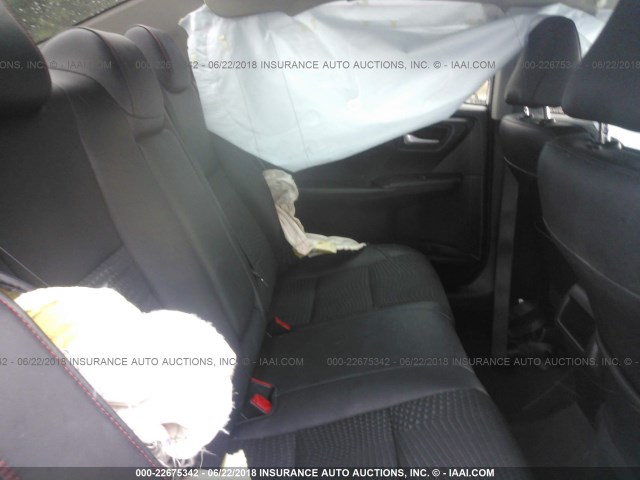 4T1BF1FKXFU002308 - 2015 TOYOTA CAMRY LE/XLE/SE/XSE GRAY photo 8