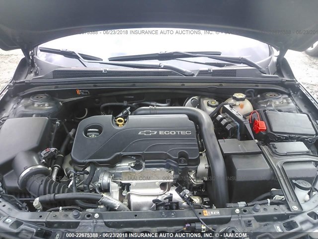 1G1ZB5ST8HF209588 - 2017 CHEVROLET MALIBU LS GRAY photo 10