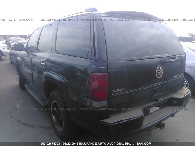1GYEK63N42R128325 - 2002 CADILLAC ESCALADE LUXURY 黑色 照片 3