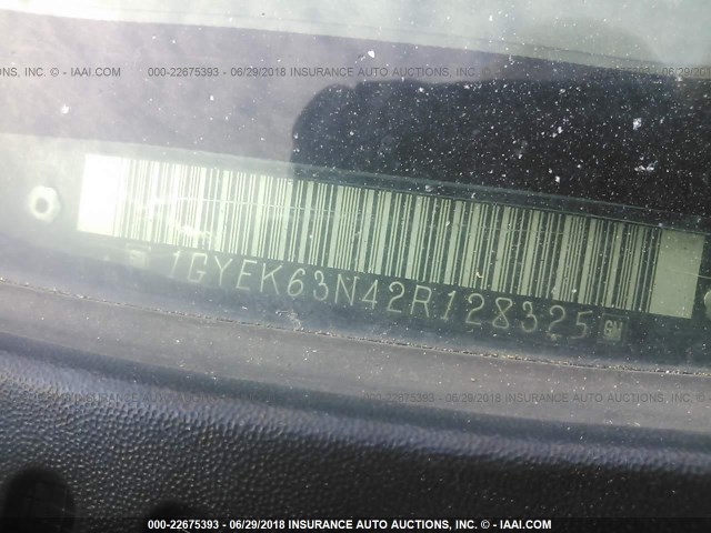 1GYEK63N42R128325 - 2002 CADILLAC ESCALADE LUXURY 黑色 照片 9