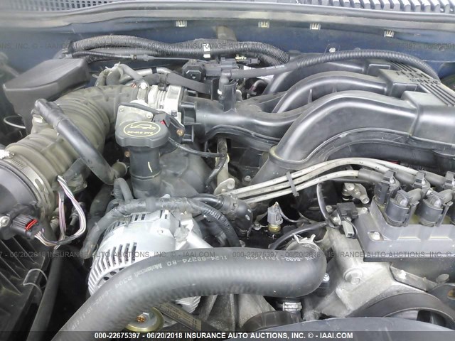 1FMZU73K35UA17047 - 2005 FORD EXPLORER XLT/XLT SPORT/NBX 蓝色 照片 10