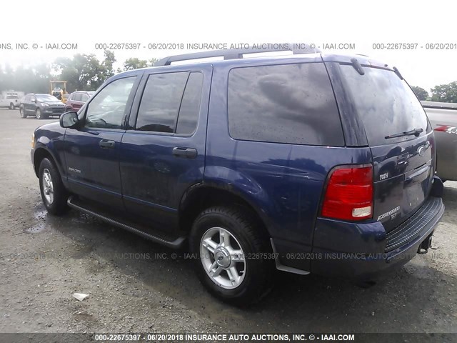 1FMZU73K35UA17047 - 2005 FORD EXPLORER XLT/XLT SPORT/NBX 蓝色 照片 3