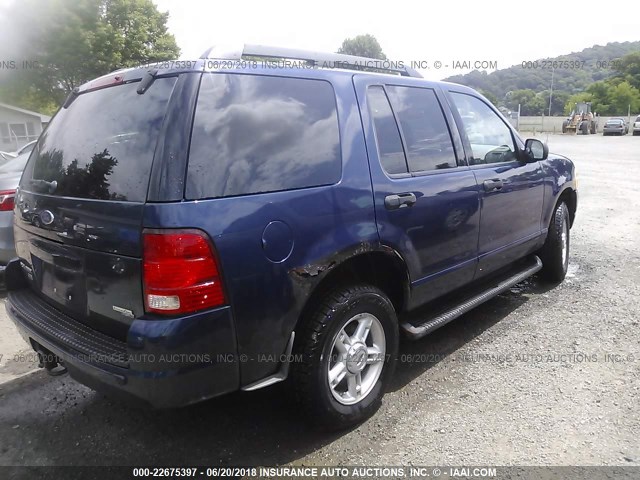 1FMZU73K35UA17047 - 2005 FORD EXPLORER XLT/XLT SPORT/NBX 蓝色 照片 4