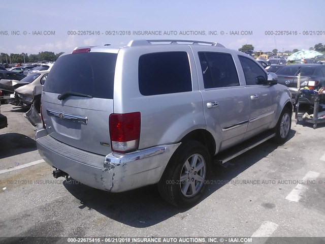 1A8HX58P77F575256 - 2007 CHRYSLER ASPEN LIMITED SILVER photo 4
