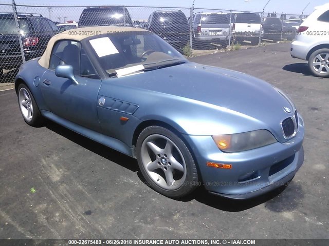 4USCJ3321VLC07184 - 1997 BMW Z3 2.8 BLUE photo 1