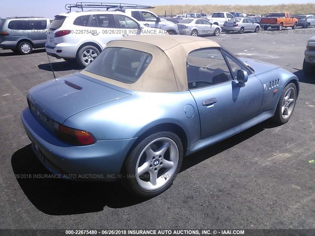 4USCJ3321VLC07184 - 1997 BMW Z3 2.8 BLUE photo 4