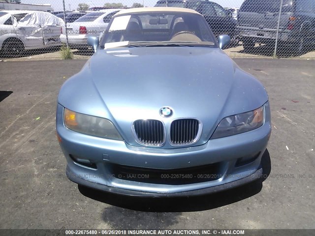 4USCJ3321VLC07184 - 1997 BMW Z3 2.8 BLUE photo 6